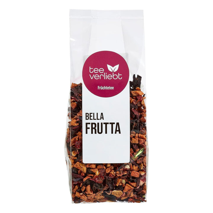 Teeverliebt - Ceai de fructe vrac Bella Frutta 1000 G I Amestec de ceai cu aromă acidulată, proaspătă și dulce în același timp I 1 kg