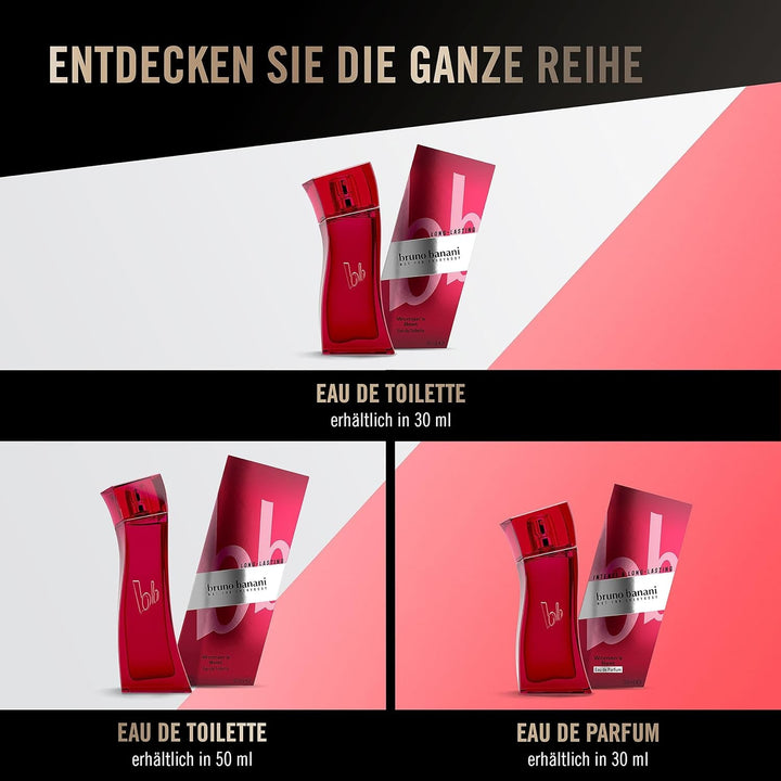 Bruno Banani Woman'S Best – Apă de Toaletă Spray Natural – Parfum de Femei Fructat-Dulce – 1 Pachet (1 x 30ml)