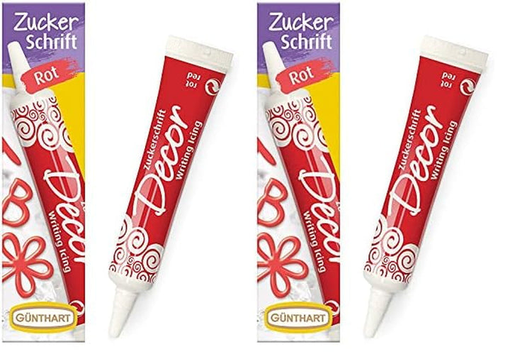 Günthart Backdecor 25 g Zahăr cu litere AUR Pentru toate deserturile în culoare aurie Fabricat din zahăr pentru litere și modele frumoase, 1 pachet (25 g)