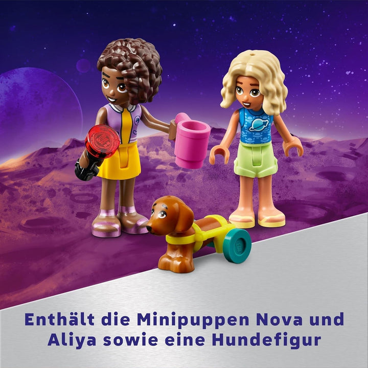 Set de vehicule de camping LEGO Friends Stargazer cu mașină de teren și telescop de jucărie, cadou de la 7 ani pentru fete și băieți, include figurile de joc Nova, Aliya și un câine 42603 Seturi de constructie Besuche den LEGO-Store