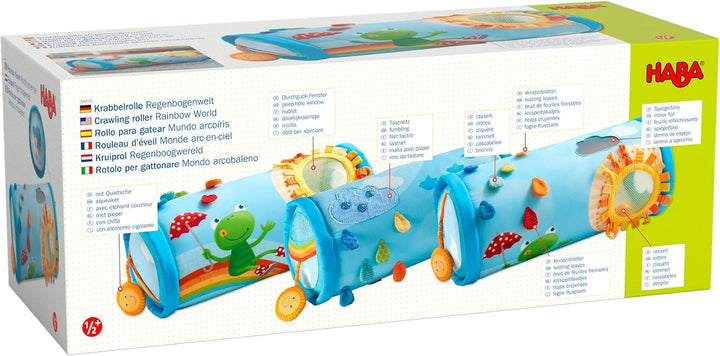 Jucărie pentru copii mici HABA crawling roll rainbow world Jucarii Bebe Naty Shop