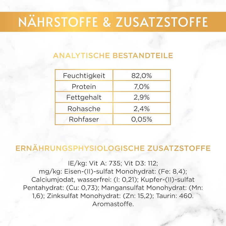 Gourmet Gold Tender Morsels in Sauce Hrană umedă pentru pisici, cu somon și pui, 12Pack (12 X 85G)