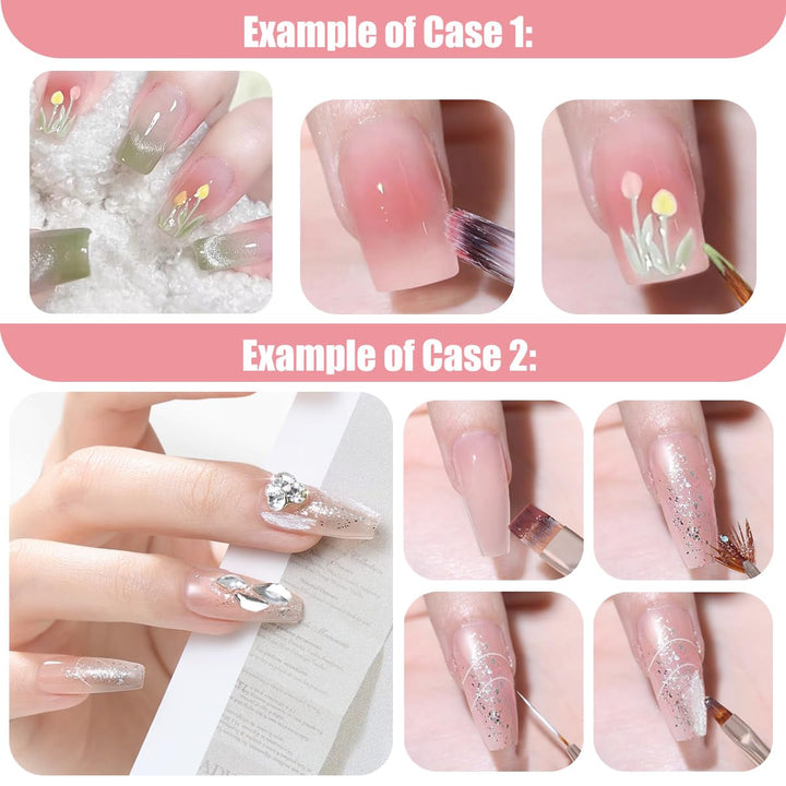 10 Stück Nail-Art-Pinsel, Nagel-Gel-Nagellack-Malpinsel, Zeichenstift, Nagel-Liner-Pinsel Und Nagel-Dotting-Stift Für Gel-Nagellack, DIY, Maniküre, Salon Zu Hause