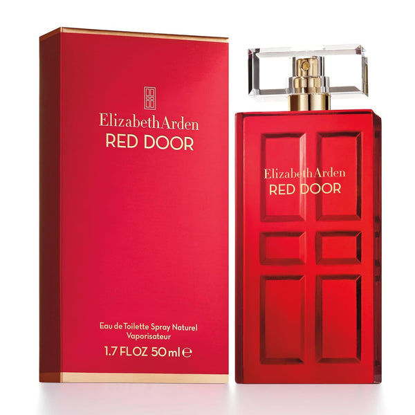 Elizabeth Arden Red Door – Apă de toaletă pentru femei, parfum clasic-elegant pentru femei, aromă florală și caldă pentru femei, parfum armonios de zi cu zi, 50 ml