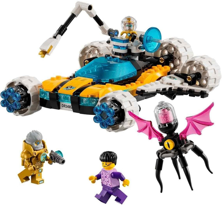 LEGO Dreamzzz 2-In-1 Mr Oz's Space Buggy, set cu mașină de jucărie sau navetă spațială, include minifigurinele Mr Oz, Albert și Jayden, cadou spațial pentru copii de peste 8 ani 71475 Seturi de constructie Besuche den LEGO-Store
