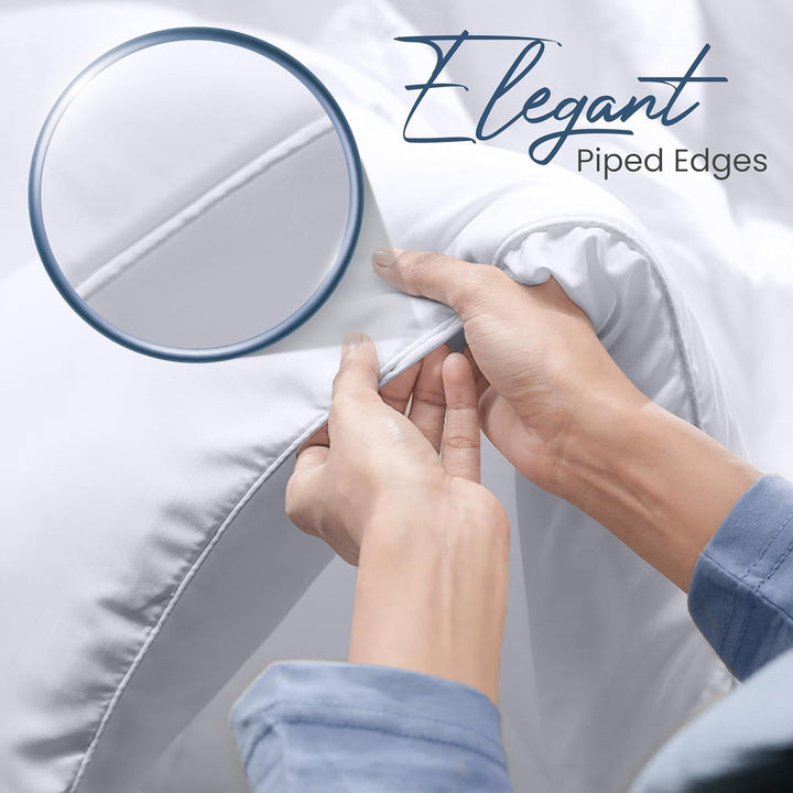 Utopia Bedding FBA_B01JPECQF8 Plapumă dublă, alb, poliester, twin Plapumi si pilote Naty Shop