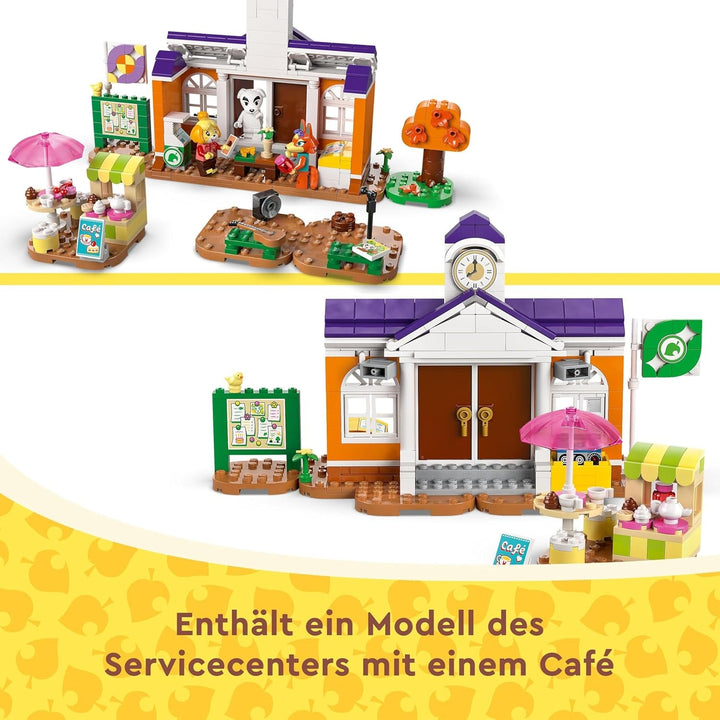 LEGO Animal Crossing K.K. se joacă la bâlci, jucărie de construcție cu cafenea și mașină din jocurile video, playset pentru fete și băieți de la 7 ani, cadou pentru copii 77052 Seturi de constructie Besuche den LEGO-Store