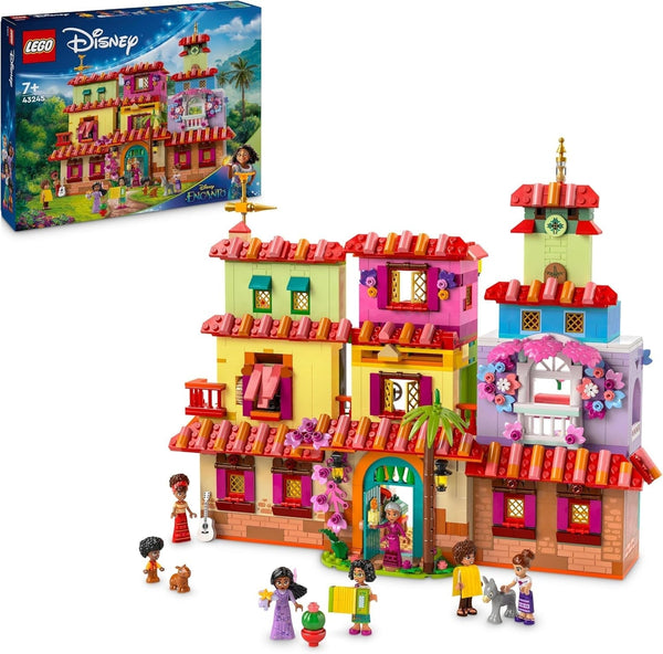 LEGO Ç€ Disney Encanto Casa magică a Madrigalilor, Casa de păpuși pentru copii cu figura de joc Mirabel, jucărie de construcție pentru fete și băieți de la 7 ani 43245 Seturi de constructie Besuche den LEGO-Store Titlu implicit