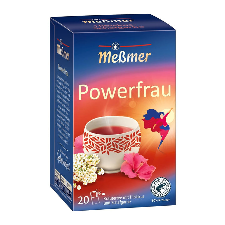 Meßmer MATCHA SPIRIT | Ceai verde cu matcha | 20 pliculețe de ceai | Vegan | Fără gluten | Fără lactoză