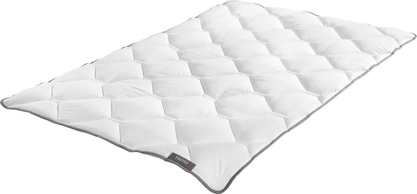 Badenia Trendline Mono plapumă pentru toate anotimpurile Micro, 135 X 200 cm, alb, certificat Öko- Tex, fabricat în Germania Plapumi si pilote Naty Shop Capac: microfibră 135 X 200 Mono - plapumă pentru toate anotimpurile