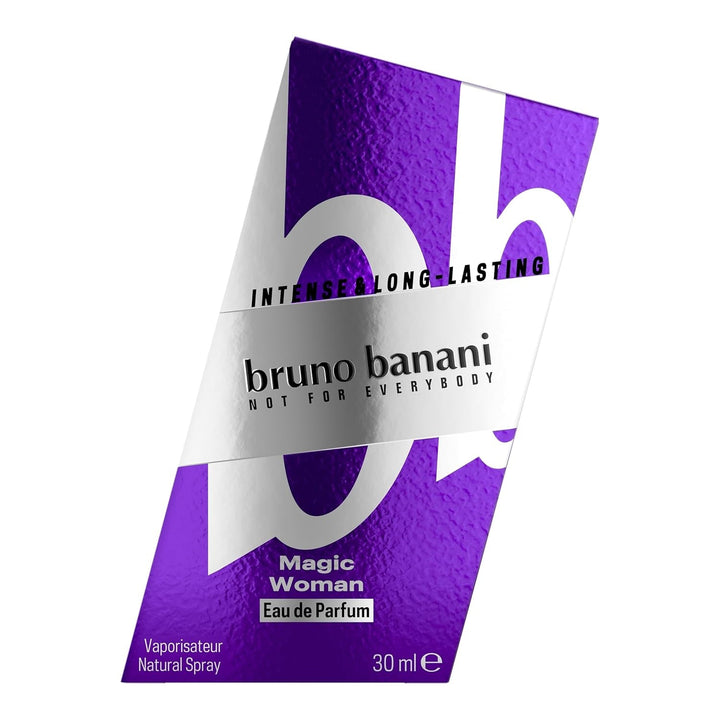 Bruno Banani Magic Woman – Apă de Parfum – Parfum de Femei Fructat-Cald – 1 Pachet (1 x 30 ml)