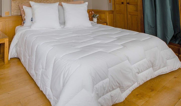 COLAS NORMAND Plapumă termoregulatoare, Cool In, Temperat, 140 X 200 Cm, Transpirație, Ventilație optimă, 100% percale, Fresh Feel, Franceză, 53130255, Alb Plapumi si pilote Naty Shop