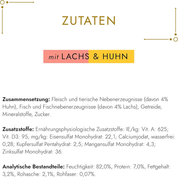 Gourmet Gold Tender Morsels in Sauce Hrană umedă pentru pisici, cu somon și pui, 12Pack (12 X 85G)