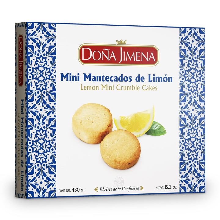 - Mini gogoși cu lămâie, textură cremoasă, calitate superioară, făcute manual, naturale, rețetă tradițională, fără ulei de palmier, ambalate individual, 430 de grame