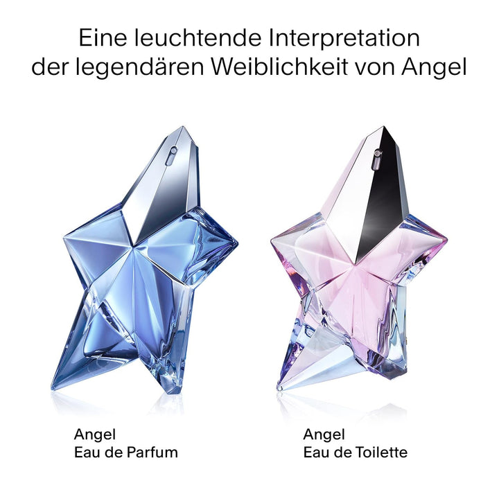 MUGLER Angel Eau De Toilette, Parfum pentru femei, Parfum gurmand fructat-floral, Parfum energic, 100 ml