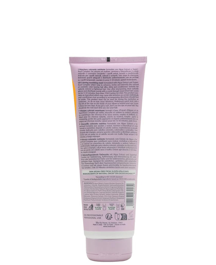 INEBRYA Kromask Mască hrănitoare cu ananas 250 ml Masca de par Naty Shop