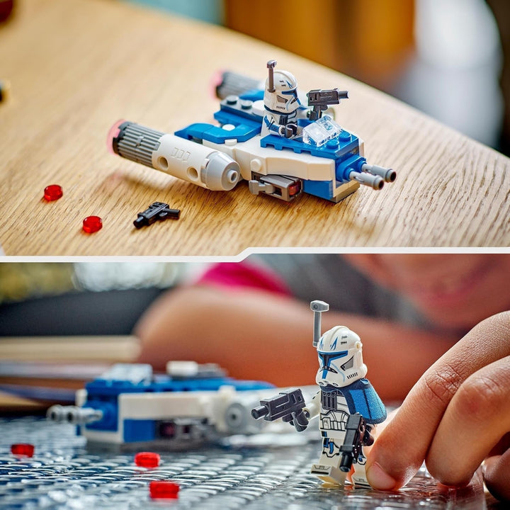 LEGO Star Wars Căpitanul Rex Y-Wing Microfighter, cărămizi construibile pentru nave stelare de colecționat, idee de cadou pentru băieți și fete cu vârsta de 6+ 75391 Seturi de constructie Besuche den LEGO-Store
