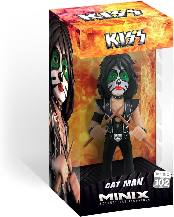 MINIX - Music #103 - KISS - Catman - Figurină de colecție 12 Cm Action figures Naty Shop