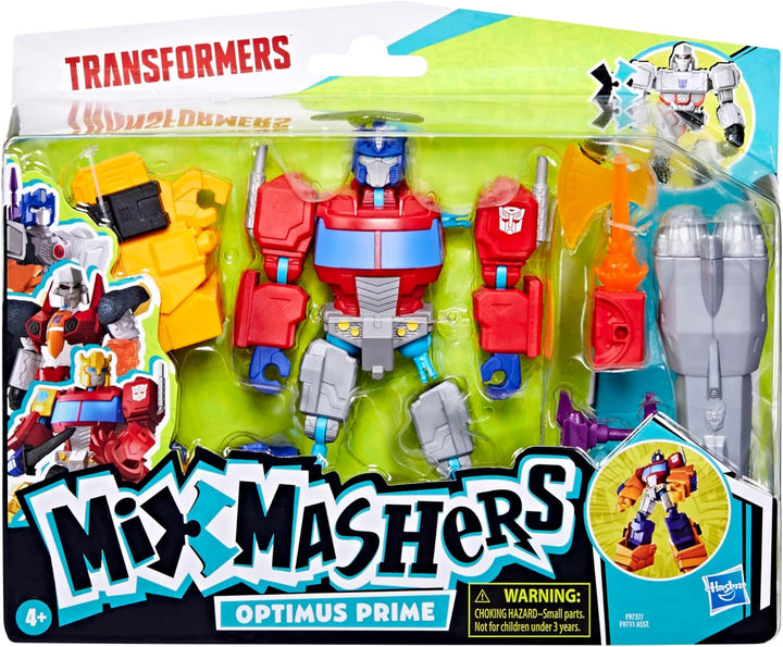 Transformers Mixmashers Optimus Prime Personalizabil Deluxe Action Figure & Accesorii Action figures Naty Shop