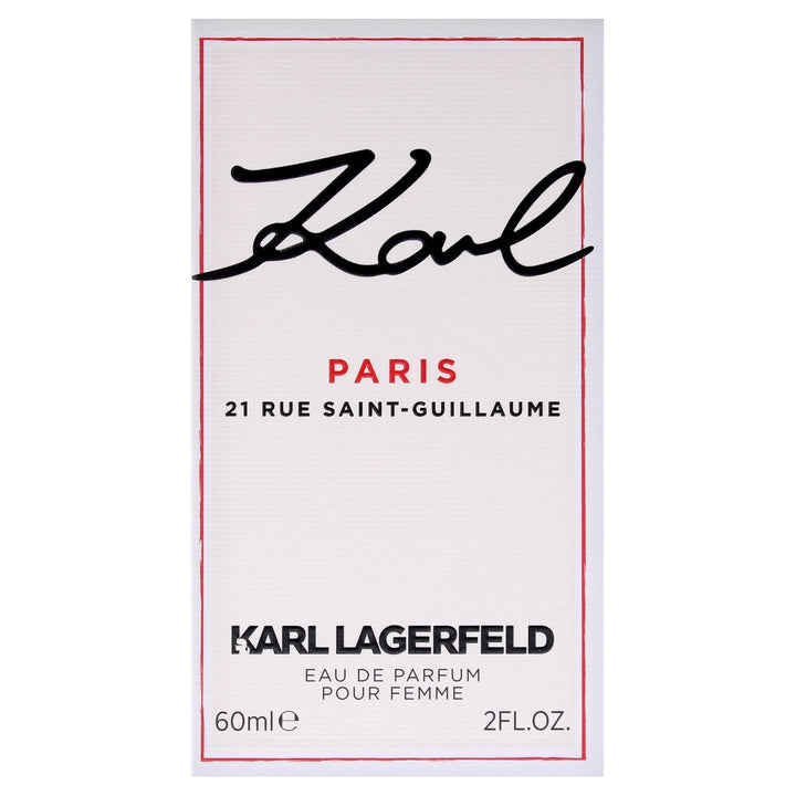 KARL LAGERFELD Paris 21 Rue Saint-Guillaume, Eau De Parfum