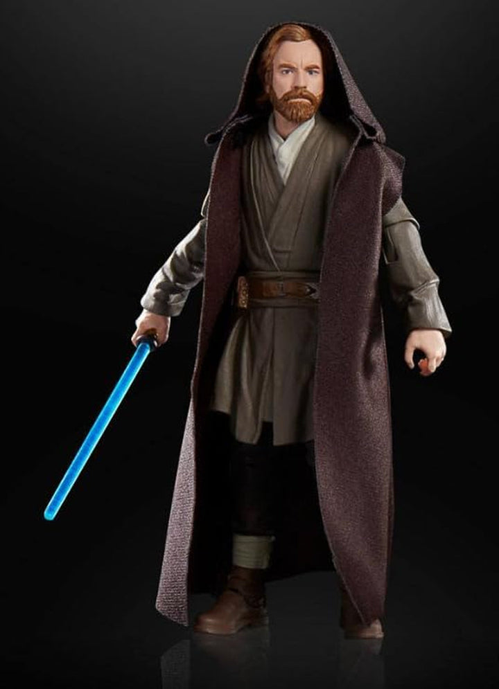 Star Wars Hasbro Star WarSeria neagră Obi-Wan Kenobi (Jabiim), 15 Cm Figura de acțiune mare Obi-Wan Kenobi, Multi, F7098 Action figures Naty Shop