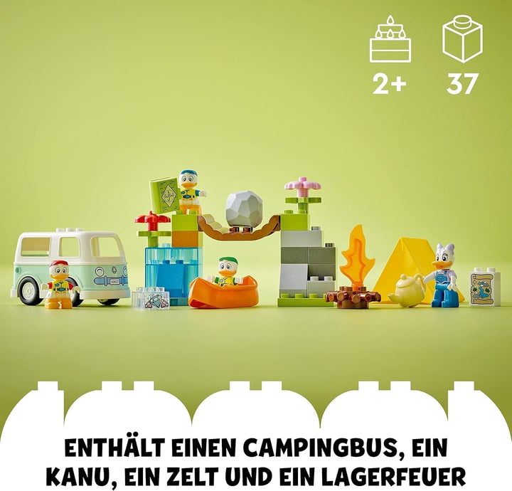 LEGO 10997 DUPLO Disney Mickey and Friends Camping Adventure Set With Campervan, Canoe And Daisy Duck Figure, Building Toy Gift For Toddlers 2+ Years, Girls And Boys Seturi de constructie Besuche den LEGO-Store