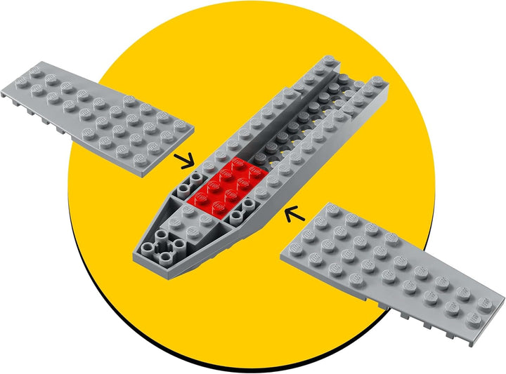 Jucărie LEGO Star Wars 75410 Mandos și Grogus N-1 Starfighter cu minifigurinele Mandalorian, Grogu și R5-D4, inclusiv coloană construibilă, set de pornire pentru nave stelare pentru băieți și fete de la 4 ani Seturi de constructie Besuche den LEGO-Store