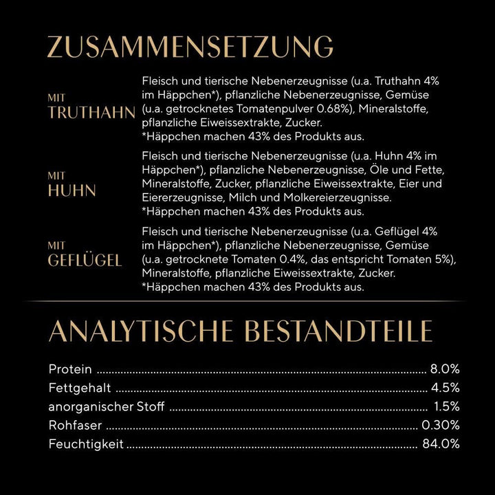 Sheba Portion Bag Wet Cat Food Multipack Fresh Cuisine Taste of Rome With Turkey And Chicken, 6X6X50G - Hrană fină pentru pisici făcută din curcan și pui