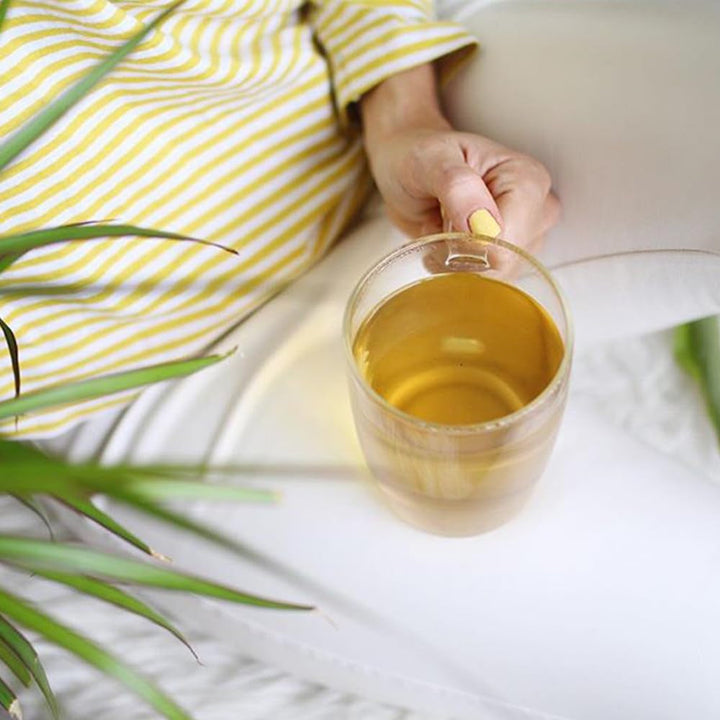 Kusmi Tea - Pachet de 2 - Ceai verde cu iasomie - Amestec de ceai verde organic cu iasomie - Ceai verde 100% organic - Se poate consuma fierbinte sau rece - 2X20 pliculețe de ceai