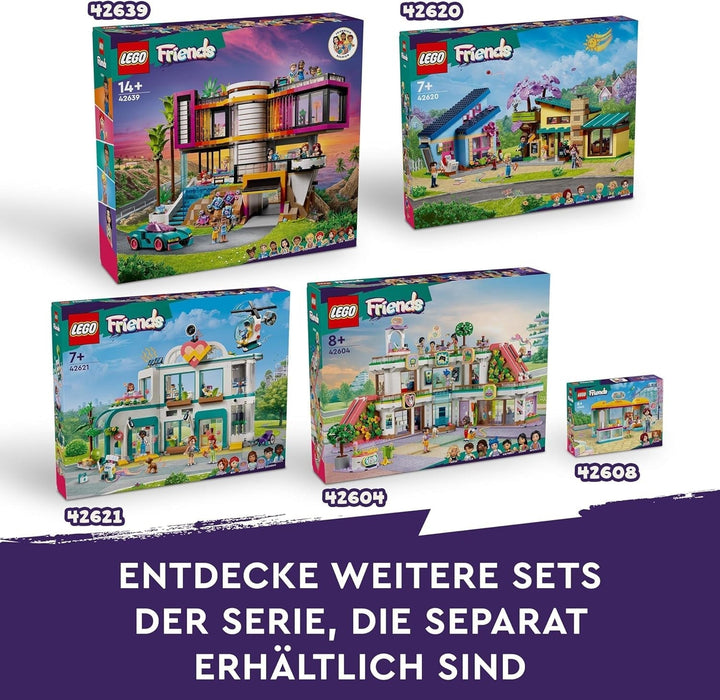 Magazin de modă LEGO Friends Vintage, set de construcție pentru copii cu magazin de jucării, figurine și pisică, model pentru jocul de rol pentru dezvoltarea socio-emoțională, cadou pentru fete și băieți de 6 ani 42614 Seturi de constructie Besuche den LEGO-Store