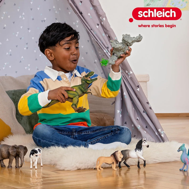 Schleich ELDRADOR CREATURES | Jungle Ruler 70151 | ELDRADOR Schleich Monster Play Figure With Rotatable Head And Movable Arms | Cadou minunat pentru copii | De la 7 ani | 14 X 7 X 114 Cm Action figures Naty Shop