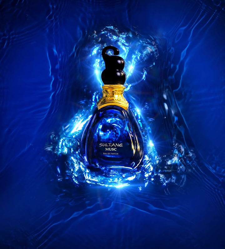 – Parfum pentru femei Sultane Musk – Apă de parfum – Sticlă cu pulverizator 100 ml – Fabricat în Grasse