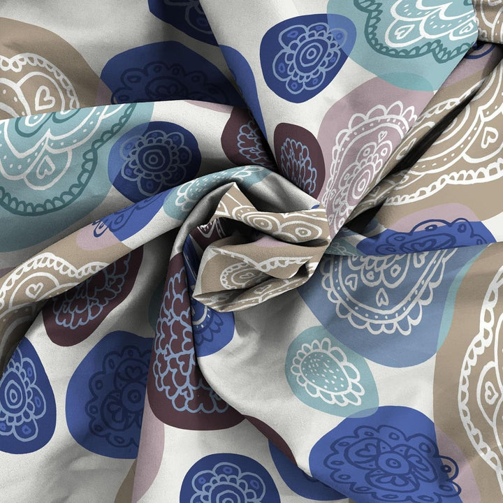 Lenjerie de pat italiană Fantasy, microfibră, pentru vară, 1,5 paturi, Murrine Plapumi si pilote Naty Shop