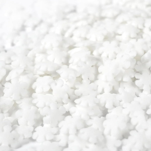 Streusel Hero, sprinkles fulgi de zăpadă, diverse cantitati Sprinkles Naty Shop 40 grame