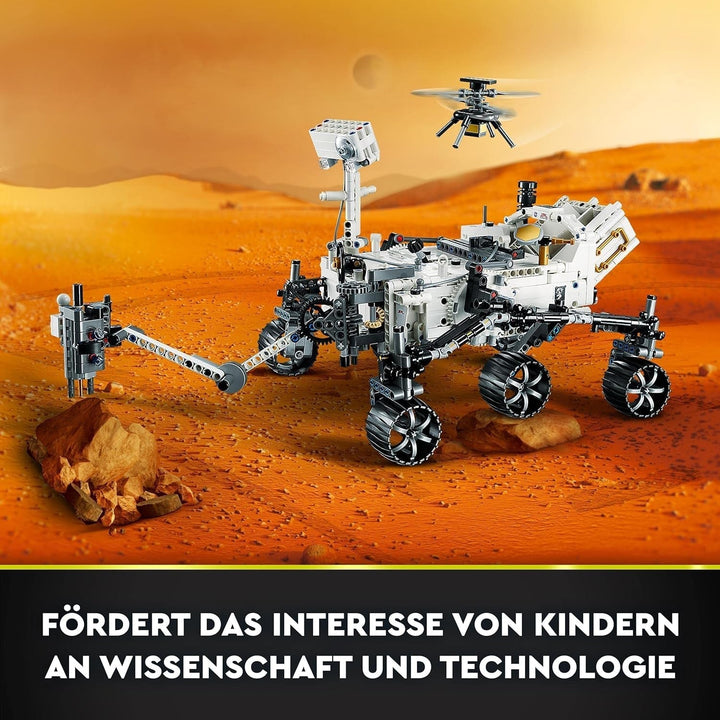 Set de jucării spațiale LEGO 42158 Technic NASA Mars Rover Perserverance cu aplicație Ar, jucărie științifică de construit pentru fete și băieți de la 10 ani în sus Seturi de constructie Besuche den LEGO-Store