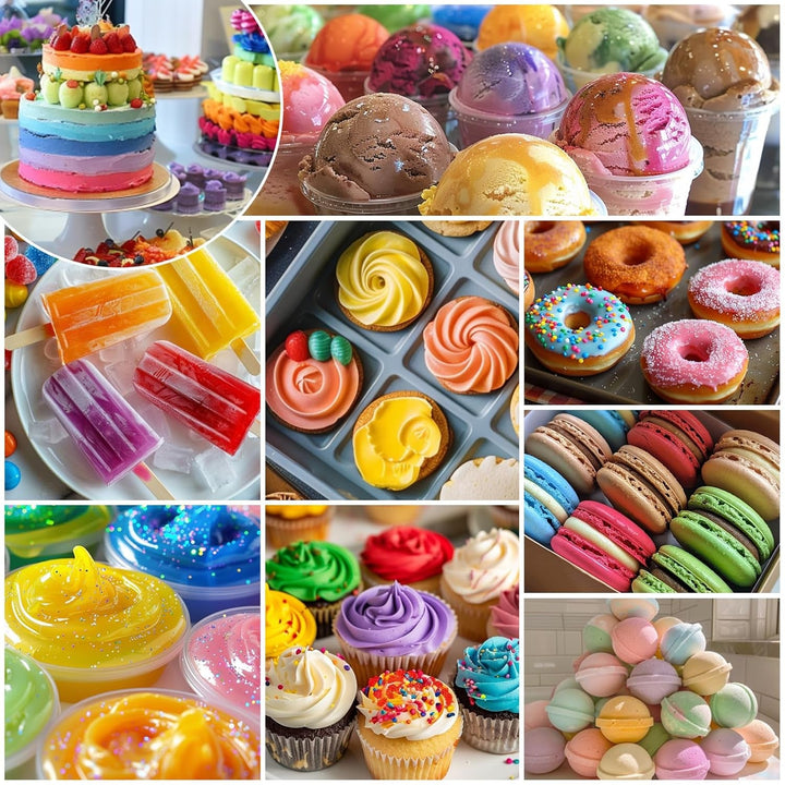 Colorant alimentar - 30 ml colorant alimentar lichid foarte concentrat, colorant alimentar pentru decorarea torturilor, meșteșuguri, aerografare, săpunuri DIY (Violetă de struguri)