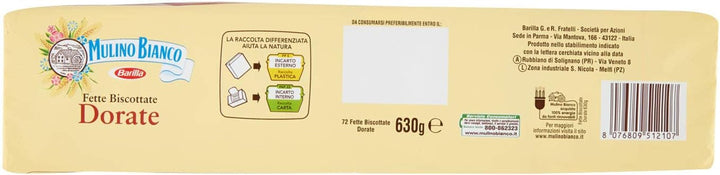 , Fat Biscottate Dorate - 630 gr