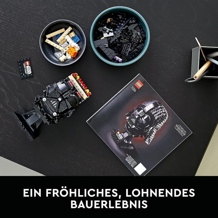 LEGO Star Wars Darth Vader Helmet, set de construcție pentru adulți, idee de cadou pentru bărbați, femei, el sau ea, model de colecție de construit și expus 75304 Seturi de constructie Besuche den LEGO-Store