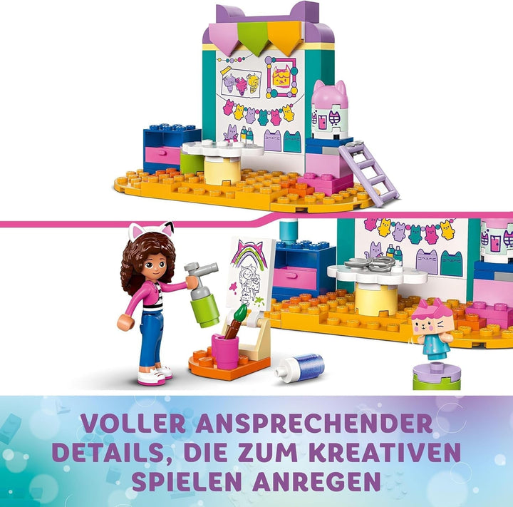 LEGO 4+ Gabby's Dollhouse Craft Fun With Baby Box, set de joacă pentru jocuri de rol, set creativ de artă și artizanat pentru fete și băieți de la 4 ani, model de jucărie House 10795 Seturi de constructie Besuche den LEGO-Store
