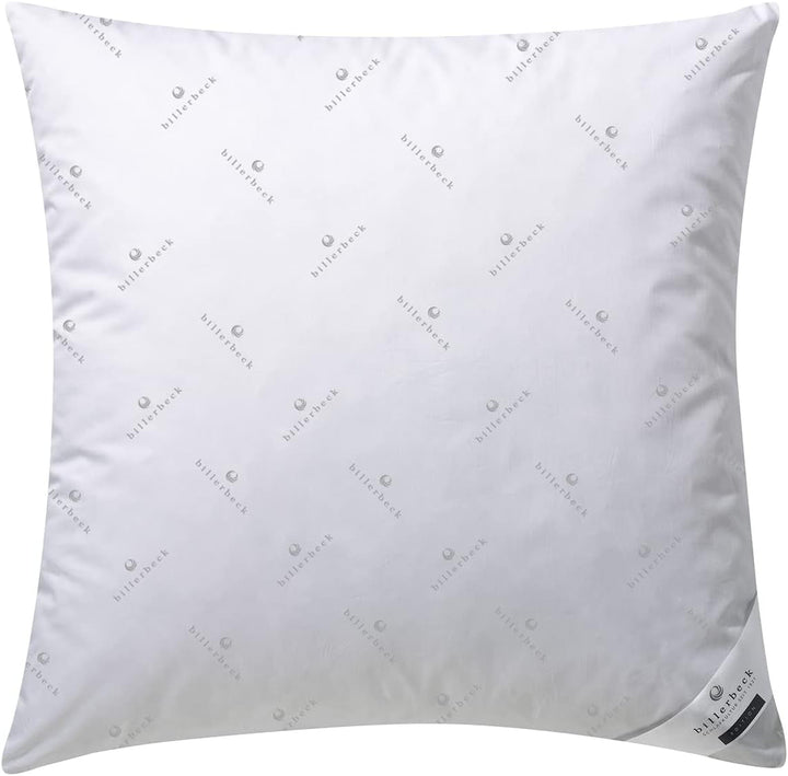 Pernă din fibre Billerbeck E21 King - 40 X 40 Cm - Pernă - Suport moale - Finisaj Aloe vera, alb Perne standard Naty Shop 070X090 Cm - Forța de susținere medie