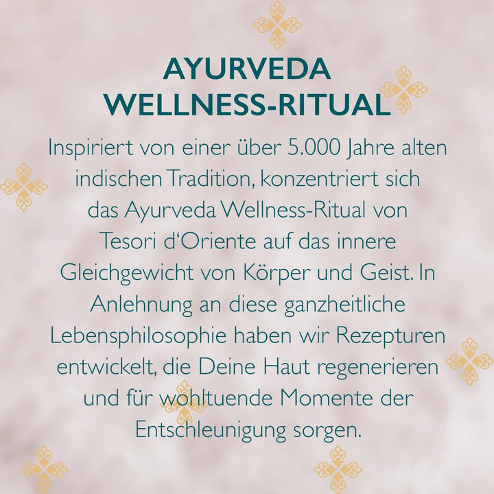 Tesori D'Oriente EDT Ayurveda 100 ml, Parfum aromatic (fructe de Amla și paciuli), într-o sticlă de aluminiu, Ritual de wellness pentru corp și simțuri