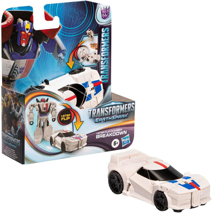 Jucărie Transformers Earthspark 1-Step Flip Changer Megatron, figură de acțiune înaltă de 10 cm, jucărie robot pentru copii cu vârsta de peste 6 ani Action figures Naty Shop Modern