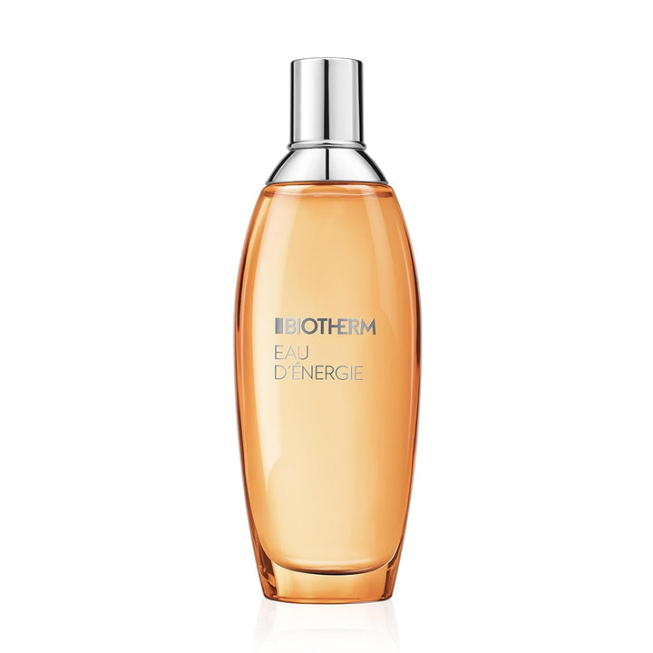 Biotherm Eau D'Energie Eau De Toilette, parfum revigorant pentru îngrijirea corpului pentru femei, parfum de corp cu esențe fructate de portocală, mandarină și lămâie, revitalizează și împrospătează intens pielea