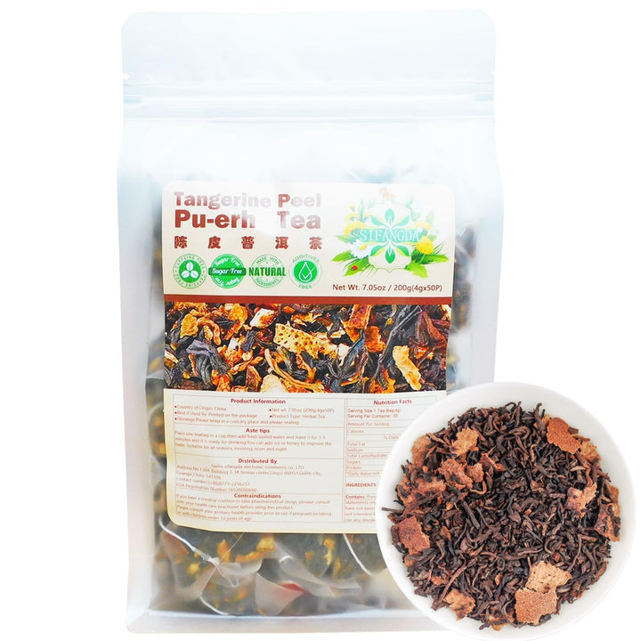 Ceai mixt cu coacăze negre, dud și trandafiri 黑枸杞桑葚玫瑰茶 8,8 oz (250 g, 5 g x 50 p) Ceai natural din plante chinezești