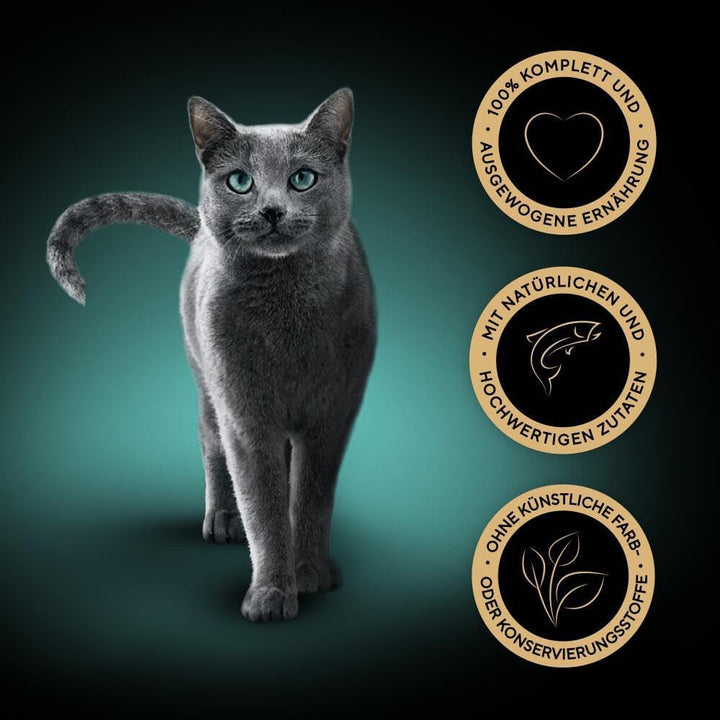 SHEBA Portion Pouch Hrană umedă pentru pisici Selection In Sauce With Salmon And Pollock Msc-Certified 28 X 85G