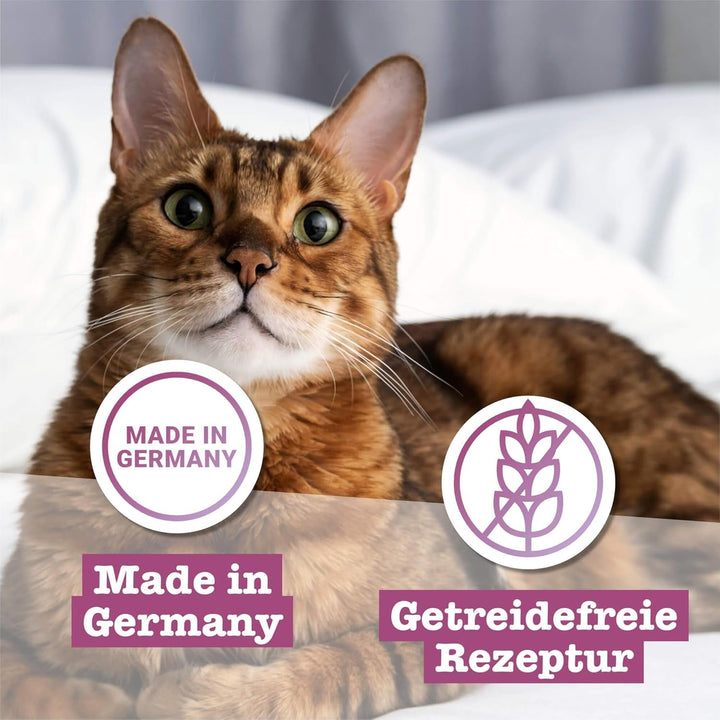 Catz Finefood Classic Collection Cat Food Wet XXL Mix Pack - Hrană umedă gourmet pentru pisica dvs. fără zahăr și cereale, fără gluten - cu conținut ridicat de carne, fabricată în Germania (12 X cutii de 400G)