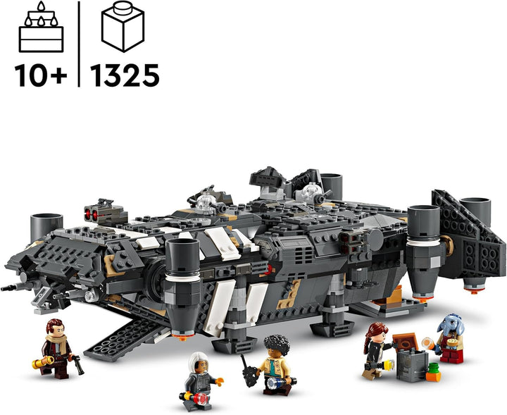 LEGO Star Wars: Skeleton Crew Onyx Cinder, navă stelară de jucărie de construit și colecționat pentru băieți și fete cu 5 personaje, idee de cadou pentru fanii de la 10 ani 75374 Seturi de constructie Besuche den LEGO-Store