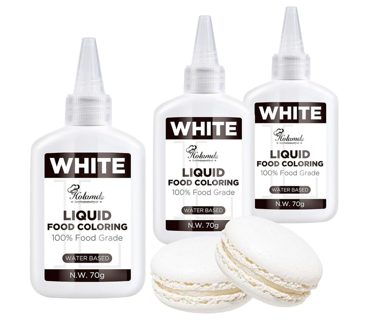 Colorant alimentar lichid, set de coloranți alimentari Red Velvet pentru copt torturi, macaroane, fursecuri, coloranți alimentari pentru decorarea torturilor, lichid pentru colorat băuturi (70 g x 3)