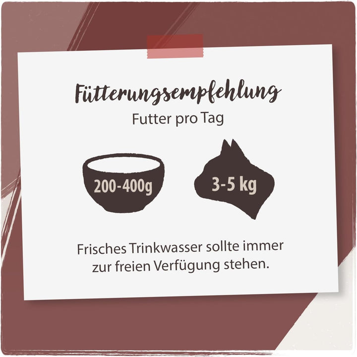 Venandi Animal - Hrană umedă premium pentru pisici - Beef as monoprotein 6-pack (6 X 400 G), fără cereale, monoproteină