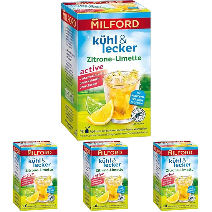 MILFORD Răcoritor și delicios Maracuja-Vanilie | Ceai de fructe cu aromă de maracuja-portocală-vanilie | 18 pliculețe de ceai